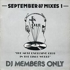 Various Artists - September 87 - Mixes 1 - DMC