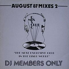 Various Artists - August 87 - Mixes 2 - DMC