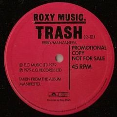 Roxy Music - Trash - Polydor