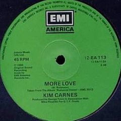 Kim Carnes - More Love - EMI America
