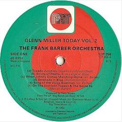 The Frank Barber Orchestra - Glenn Miller Today Vol. 2 - PRT