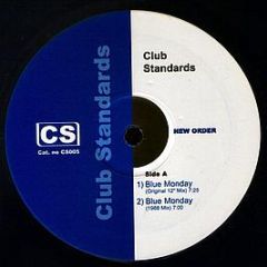 New Order - Blue Monday (Blue Vinyl Version) - Club Standards