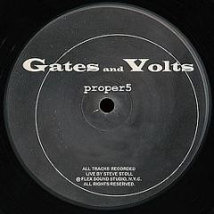 Steve Stoll - Gates And Volts - Proper N.Y.C.