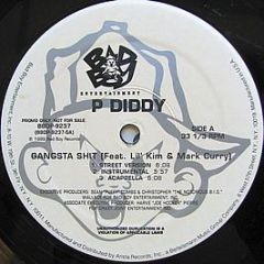 P Diddy / Black Rob - Gangsta Sh*t / PD World Tour - Bad Boy Entertainment