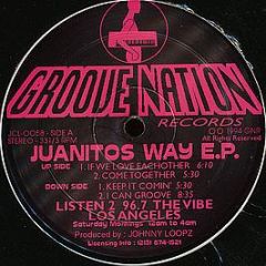 Johnny Loopz - Juanitos Way E.P. - Groove Nation Records