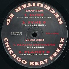 Various Artists - Chicago Beat Freax Recruiter EP - Contact
