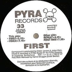 Didier Jordan & Julien Kern - First - Pyra Records