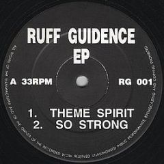 Bay B Kane - Ruff Guidence EP - Ruff Guidance Records