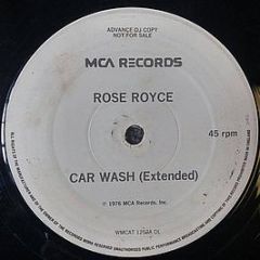 Rose Royce - Car Wash (Extended) - MCA