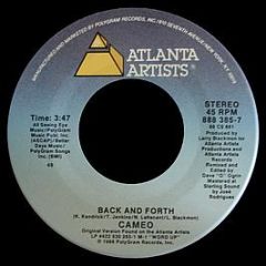 Cameo - Back And Forth - Atlanta Artists