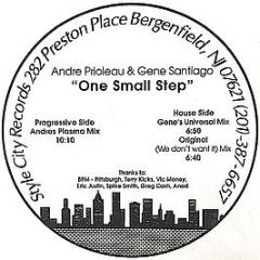 Andre L. Prioleau & Gene Santiago - One Small Step - Style City Records