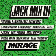 Mirage - Jack Mix III - Debut Edge Records
