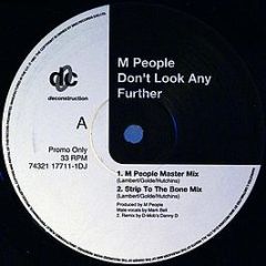 M People - Don't Look Any Further - Deconstruction