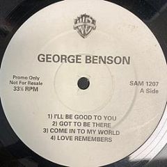 George Benson - Untitled (Love Remembers) - Warner Bros. Records