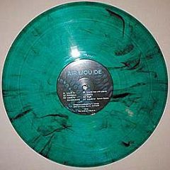 Air Liquide - Liquide Air E.P. (Green Splatter Vinyl) - Blue