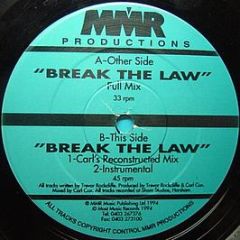 Glow - Break The Law - Mmr Productions
