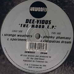 Dee-Vious - The Mood E.P. - Subwoofer