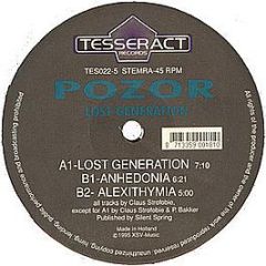 Pozor - Lost Generation - Tesseract Records