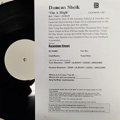 Duncan Sheik - On A High - Code Blue