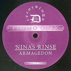 Armagedon - Nina's Rinse - Dread Recordings