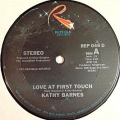 Kathy Barnes - Love At First Touch - Republic Records