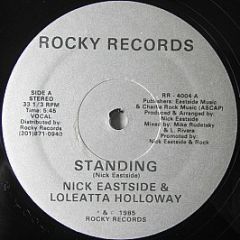 Nick Eastside & Loleatta Holiday - Standing - Rocky Records