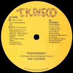 The Lovers - Discomania - T.K. Disco