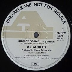 Al Corley - Square Rooms - Polydor