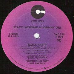 Stacy Lattisaw & Johnny Gill - Block Party - Cotillion