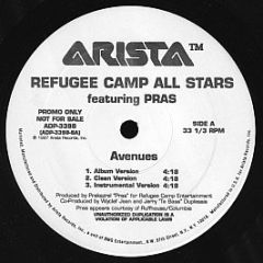 Refugee Camp All Stars - Avenues - Arista