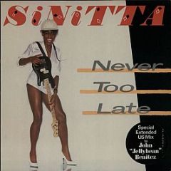 Sinitta - Never Too Late - Midas Records Limited
