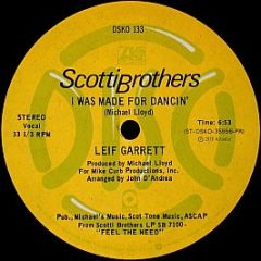 Leif Garrett - I Was Made For Dancin' - Scotti Bros. Records