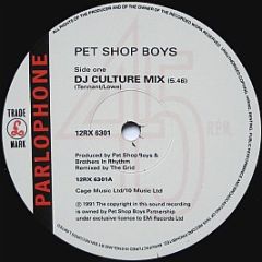 Pet Shop Boys - DJ Culturemix - Parlophone