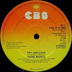 Third World - Try Jah Love - CBS