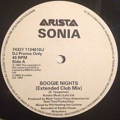 Sonia - Boogie Nights - Arista