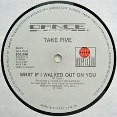 Take Five - B.Y.O.B. (Bring Your Own Body) - Ariola