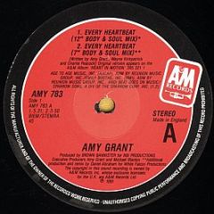 Amy Grant - Every Heartbeat - A&M Records