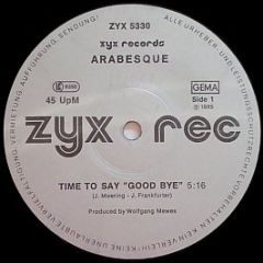 Arabesque - Time To Say "Good Bye" - Zyx Records