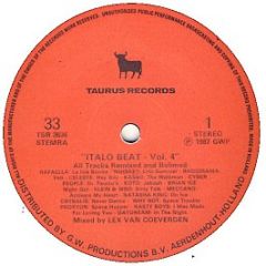 Various Artists - Italo Beat Vol. 4 - Taurus Records