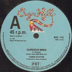 Candi Staton - Suspicious Minds / Let's Love And Be Free - Sugar Hill Records