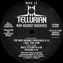 Tellurian - War Against Machines - Mokum Records