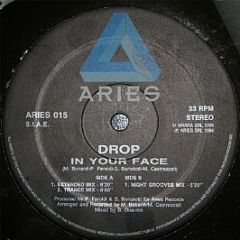 Drop - In Your Face - Aries Records