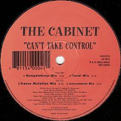 The Cabinet - Can't Take Control - Lingo Records