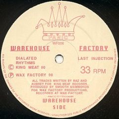 Panic - Dialated Rhythms / Last Injection - Wax Factory Productions