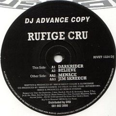 Rufige Cru - Darkrider - Reinforced Records
