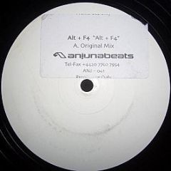 Alt + F4 - Alt + F4 - Anjuna Beats