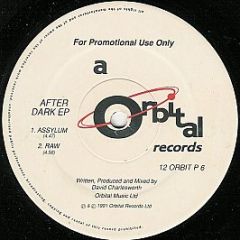 After Dark - After Dark EP - Orbital Records