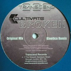 Cultivate - Broken - Transcend Records