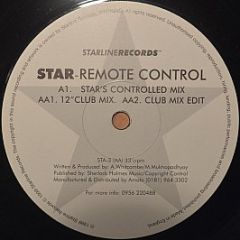 Star  - Remote Control - StarlineRecords