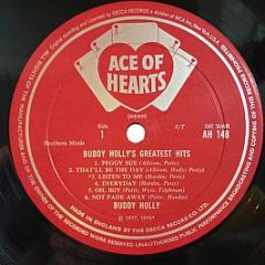 Buddy Holly - Buddy Holly's Greatest Hits - Ace Of Hearts